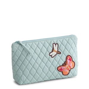 Vera Bradley Outlet Essential Medium Pouch- Light Blue. NWT “Abuzz Arona”